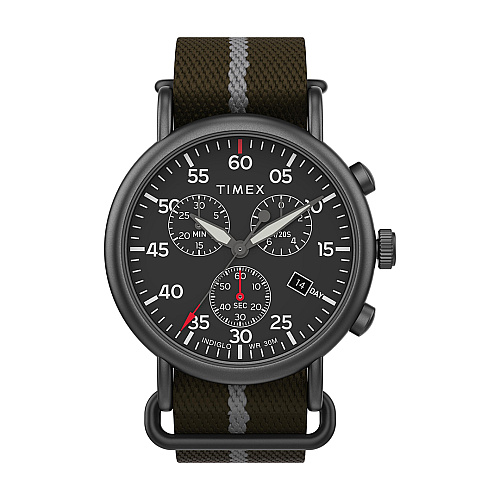 Timex weekender chronograph 40mm on sale watch